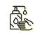 Hygiene - Handwash with Hand Sanitizer- Stock Icon