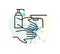 Hygiene - Handwash Stock Icon