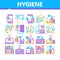 Hygiene And Healthcare Collection Icons Set Vector