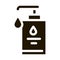 Hygiene Soap Bottle Icon Illustration