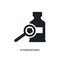 hygroscopic isolated icon. simple element illustration from cleaning concept icons. hygroscopic editable logo sign symbol design