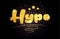 hype star golden color word text logo icon