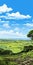 Hyper-detailed Animecore Illustration Of Bude, Cornwall\\\'s Beautiful Savanna