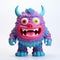 Hyper-detailed Monster Vinyl Toy With Intense Movement Expression