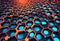 Hyper-Detailed Nano Technology: Futuristic Close-Up Abstract Background