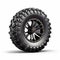 Hyper-detailed Offroad Tires And Wheel Sets For Pctem0099061 Design