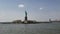 Hyper lapse with the Statue of Liberty, New York City