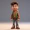 Hyper-realistic Cg Cartoon Boy 3d Model - Matthew