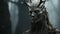 Hyper-realistic Dark Woods Creature: Detailed Portraiture In 32k Uhd