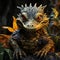 Hyper-realistic Dragon And Lizard Wallpapers: 3dmax Art Inspired By Video Games And Cartoons