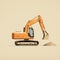 Hyper-realistic Excavator Illustration In The Style Of Annibale Carracci