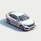 Hyper-realistic Isometric Honda Civic Sedan Image