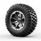 Hyper-realistic Off Road Tire Design With Explosive Wildlife Details