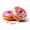 Hyper-realistic Pink Donuts: A Trenchcore Zbrush Masterpiece