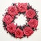 Hyper-realistic Pop Art: Eysia Pfalzs Wreath Of Roses