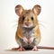 Hyper-realistic Portrait Of A Cute Mouse With Big Feet