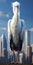 Hyper-realistic Representation Of A Pelican Guarding The World Trade Center