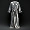 Hyper Realistic Silver Dress Pajamas - Hd Isolated Clothing