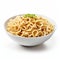 Hyper-realistic Still Life: Ramen Noodles With Chive Sauce