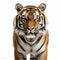 Hyper-realistic Tiger Staring Ahead On Large Canvas - Patricia Piccinini Inspired