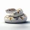 Hyper-realistic White Rattlesnake 3d: Impressive Pixar-style Representation