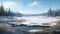 Hyper-realistic Winter Landscape: Xbox 360 Graphics Meets National Geographic