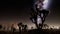 Hyperlapse in Death Valley National Park Desert Moonlit Under Galaxy Stars