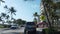 Hyperlapse Driving Through Ocean Drive South Beach Miami