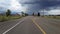 Hyperlapse Driving of Utah Scenic Highway 89 02 Rear View Utah Southwest USA
