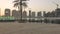 A hyperlapse of Porto Arabia in The pearl Doha Qatar sunset summer shot