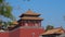 Hyperlapse shot of a inner part of the Forbidden city - ancient palace of China`s emperor