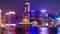 Hyperlapse video of Hong Kong from day to night