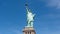 Hyperlapse video of Statue of Liberty in New York