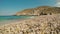 Hyperlapse of Zorkos Beach in Andros island in Greece.