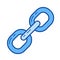 Hyperlink line icon.