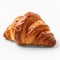 Hyperrealism Photography: Croissant De Choclo On White Background