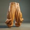 Hyperrealistic 3d Render Of Tan Leather Pants