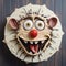 Hyperrealistic Chocolate Cartoon Character Cake With Rat Theme