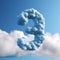 Hyperrealistic Cloud Composition: Number 3 In Maya