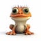 Hyperrealistic Fantasy Frog: Charming Character Illustrations