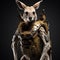 Hyperrealistic Kangaroo Soldier In Bugcore Style With 20 Megapixels