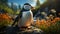 Hyperrealistic Penguin Portrait In Unreal Engine 5