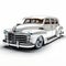 Hyperrealistic Rendering Of A 1950 Chevrolet Suburban By Roberto Senado
