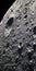 Hyperrealistic Surface Of The Moon: Bold, Angular, And Highly Detailed