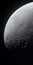 Hyperrealistic View Of The Moon From Nasa With Elaborate Spacecrafts