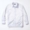 Hyperrealistic White Business Shirt Mockup On White Surface