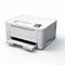 Hyperrealistic White Inkjet Printer Mockup - Uhd Image