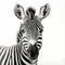 Hyperrealistic Zebra Portrait Tattoo Drawing With High Contrast