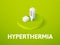 Hyperthermia isometric icon, isolated on color background