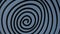 Hypnosis visualisation conept endless spiral rotation
